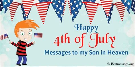 We are so lucky to have such an amazing son. Best Greetings Wishes, Text Messages, Quotes Collection — Happy 4th of July Messages to my Son ...