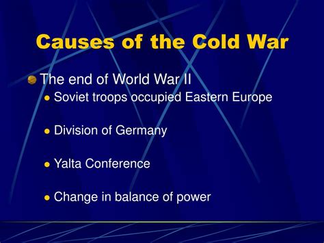 Ppt The Cold War Powerpoint Presentation Free Download Id723475