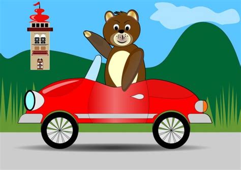 Check out our truck driving songs selection for the very best in unique or custom, handmade pieces from our shops. Teddy bear driving red car. Teddy bear traveling. Cute brown bear on road. Teddy bears trip ...