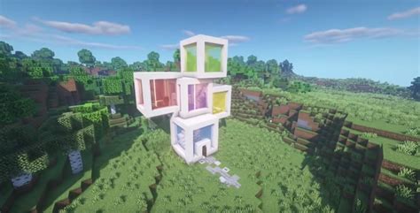 Minecraft Cube House Ideas And Design