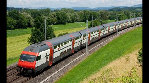 Swiss Rail Zurich To St Moritz Youtube
