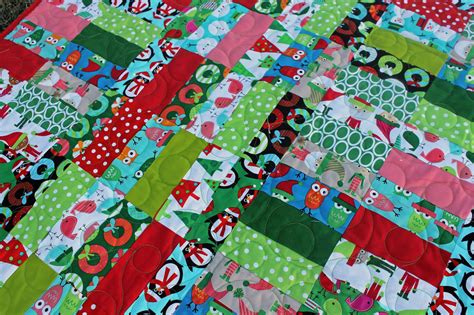 Jelly Roll Jam Christmas Quilt The Stitching Scientist