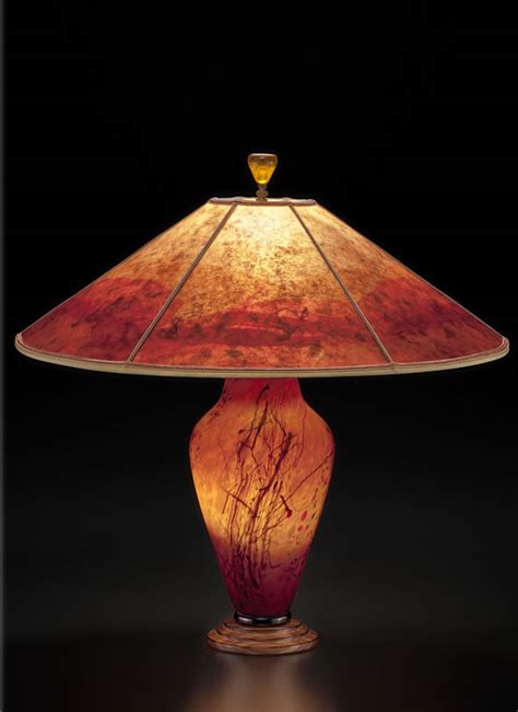We did not find results for: Confetti Orange Art Glass Lamp, Sloped Mica Shade