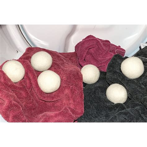 wool dryer balls 6 pack xl 100 organic reusable fabric softener bellechic