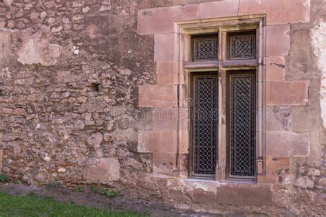Windows Of An Ancient Medieval Castle Stock Photo Image Of Antique