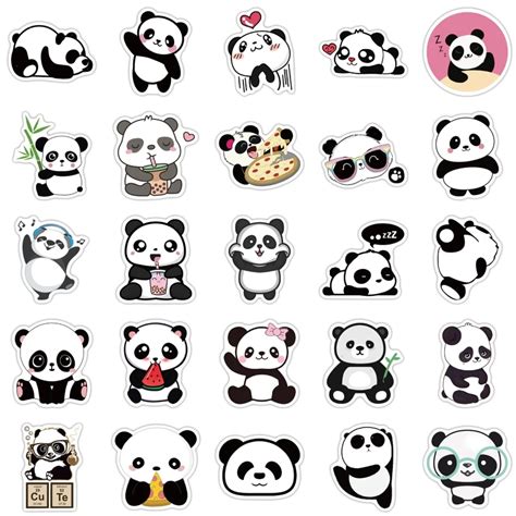 Panda Sticker Design Ubicaciondepersonascdmxgobmx