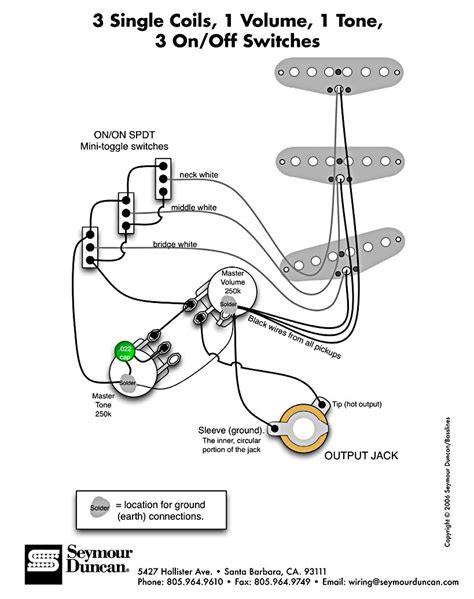 Guitar pickup wiring diagram guitarheads pickup wiring wiring diagrams with images EYB Sitar Bridge - Custom Made Electric Guitar Sitar | Guitar Gear Geek