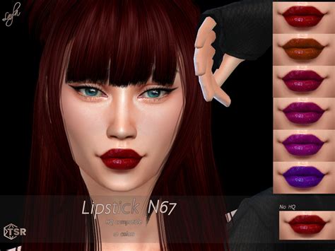 The Sims Resource Lipstick N67