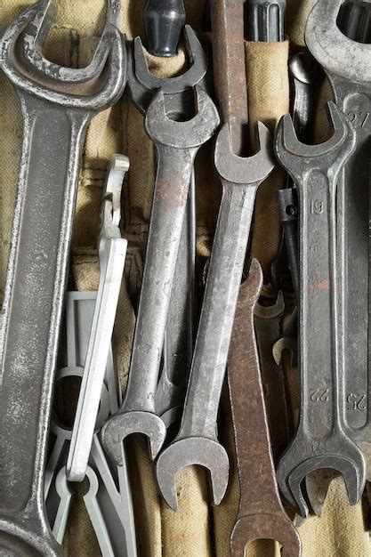 Premium Photo Old Rusty Wrenches