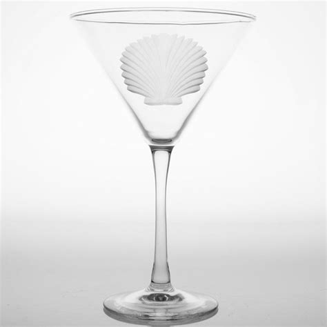 Seashell Martini Glass Craft Brewing Old Fashioned Glass Refreshing Cocktails Highball Glass