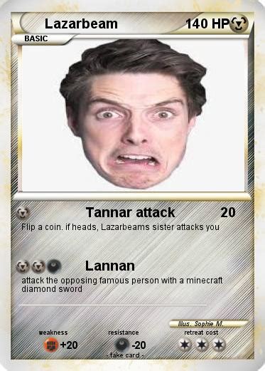 Pokémon Lazarbeam 120 120 Tannar Attack My Pokemon Card