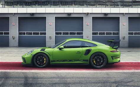 Download Wallpapers Porsche 911 Gt3 Rs 4k Side View 2019 Cars