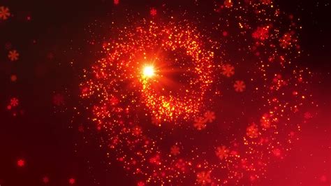 Christmas Particle Background Stock Motion Graphics Motion Array