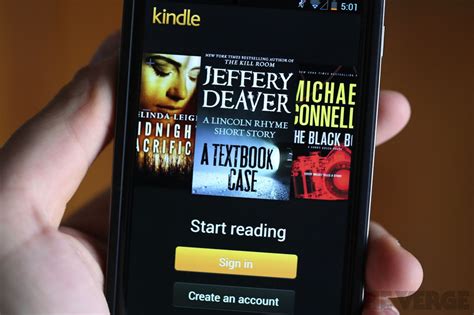 amazon updates kindle android app with carousel navigation redesigned library the verge