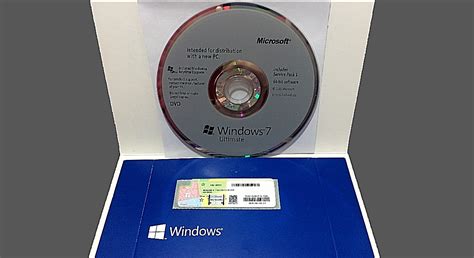 Microsoft Windows 7 Ultimate Dvd Officiel 64 Bit Licence Avec Scellé