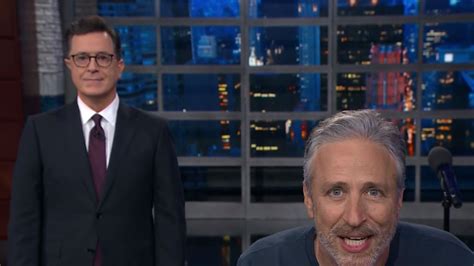 Jon Stewart Tries To Be Nice To Trump On Late Show Calls Him A