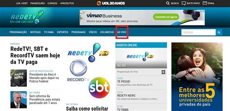 Redetv Em Rede Com Voc