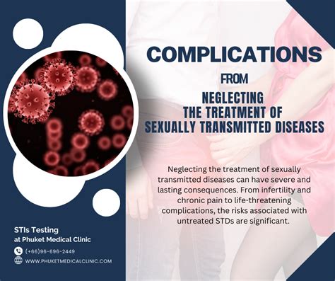 Complications From Neglecting The Treatment Of Sexually Transmitted