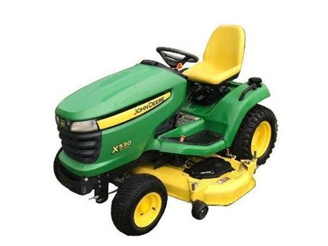 John Deere X530 Lawn Tractor Maintenance Guide And Parts List