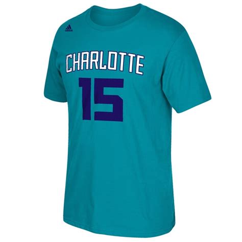 Mens Charlotte Hornets Kemba Walker Adidas Teal Net Number T Shirt Nba Store