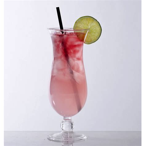 The hurricane glass is a tall, curved glass that's shaped like a hurricane lamp or vase. 15oz Plastic Clear Hurricane Glass in Hurricane Glasses ...