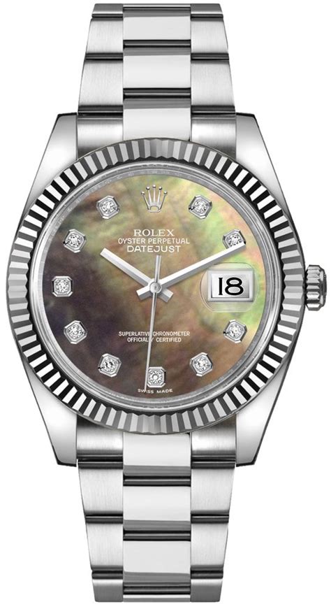 Send your item(s) back to. Shop Rolex DateJust 36 116234 Black Mother of Pearl ...