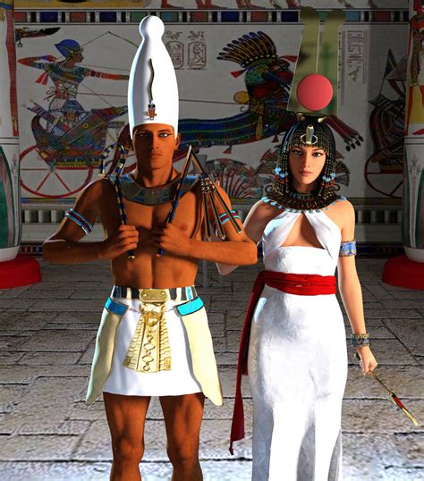 Ramesses Ii And Nefertari By Dazinbane On Deviantart