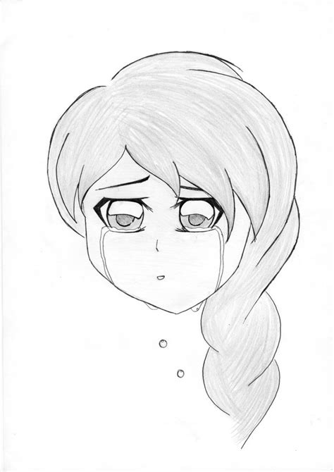 Girl Crying Drawing At Getdrawings Free Download