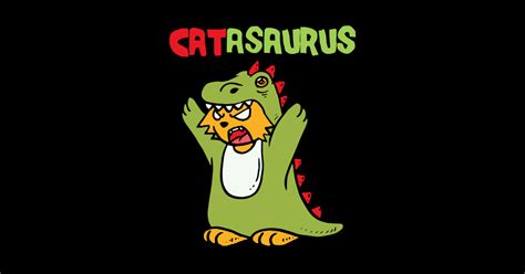 Catasaurus Catasaurus Sticker Teepublic