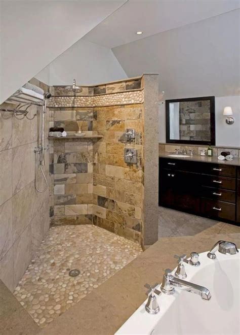 Think About This For A Fantastic Idea Walk In Shower No Glass Showers Without Doors