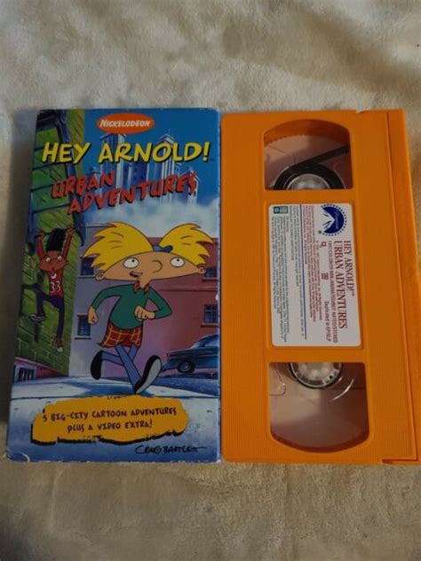 Hey Arnold Urban Adventures Vhs 1997 For Sale Online Ebay