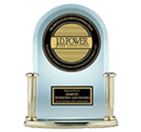 Industrial Design Awards Received By Jd Power And Associates