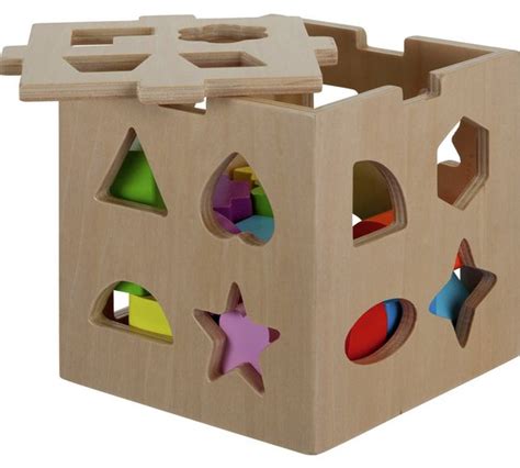 Buy Chad Valley Playsmart Wooden Shape Sorter At Uk Your