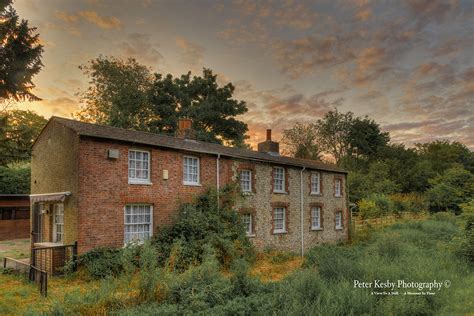Cottages At Crabble Mill Sunrise 1 Peter Kesby Photography