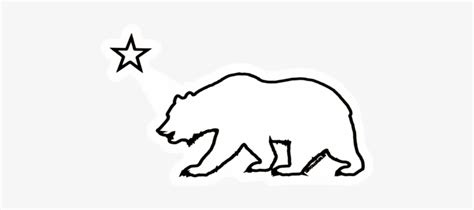 Cali Bear California Bear White Png Image Transparent Png Free