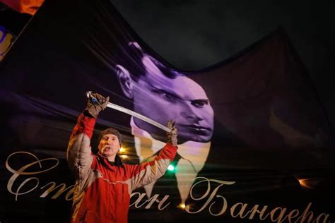 War Propaganda The Nationalist Leader Stepan Bandera Has Been