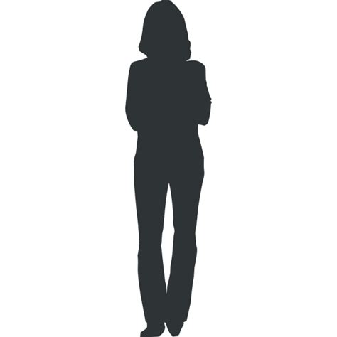 Woman Silhouette Vector Graphics Free Svg