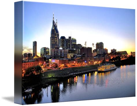 Nashville Skyline Cityscape Art Photography - cityscape ...