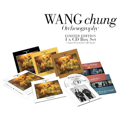 Wang Chung Orchesography 4xcd Boxset With 2xcd Singles And Signed Band Postcardbox Set