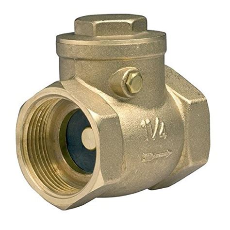 Brass Single Non Return Check Valve 12 15mm In Bspp Water Filters Home