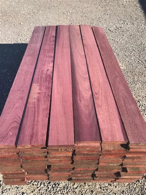 Purpleheart Lumber 54 X 6 X 1 Exotic Hardwoods Uk