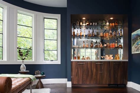 Elegant Mid Century Modern Bar Bilotta Kitchen And Home