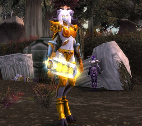 Lamenting The Lightforged Draenei Paladin From Moon Guard Is Leveling Cute Only Levels To Go