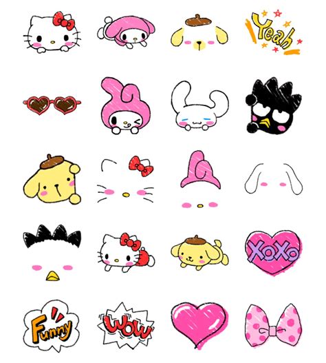 sanrio characters selfie kitty drawing hello kitty drawing mini drawings