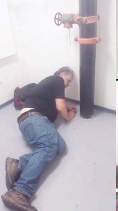 Drunk Guy Cant Move Passed Out In Hallway Gets Caught By Security Youtube