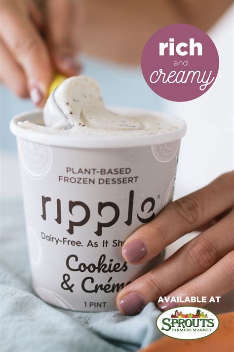 Ripple Plant Based Frozen Dessert Frozen Desserts Desserts Dairy Free