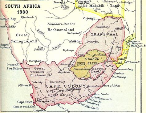 South Africa Was Originally Cape Colony Until 1910