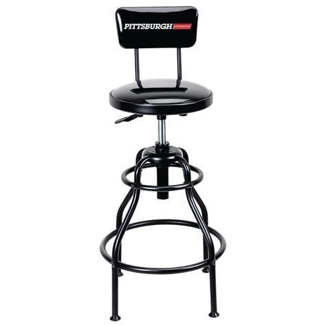 Adjustable Shop Stool With Backrest Shop Stool Adjustable Bar Stools