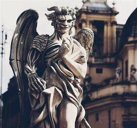angel demon art history statue art