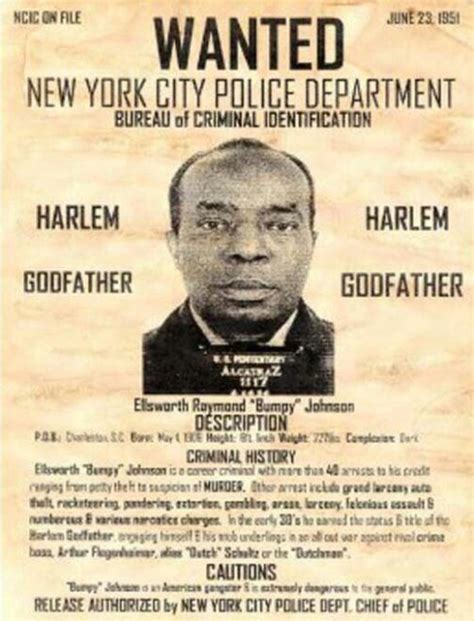 Rise And Fall Of Harlem Godfather Ellsworth Bumpy Johnson